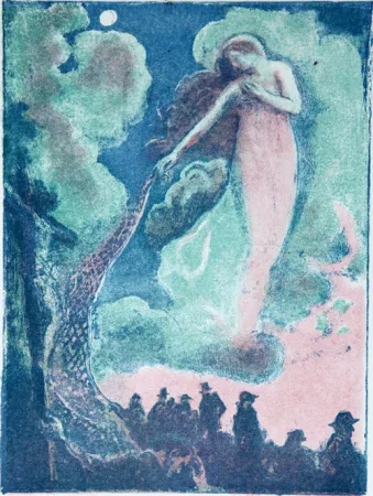 插图书 Denis - Francis Thompson.  Poèmes.