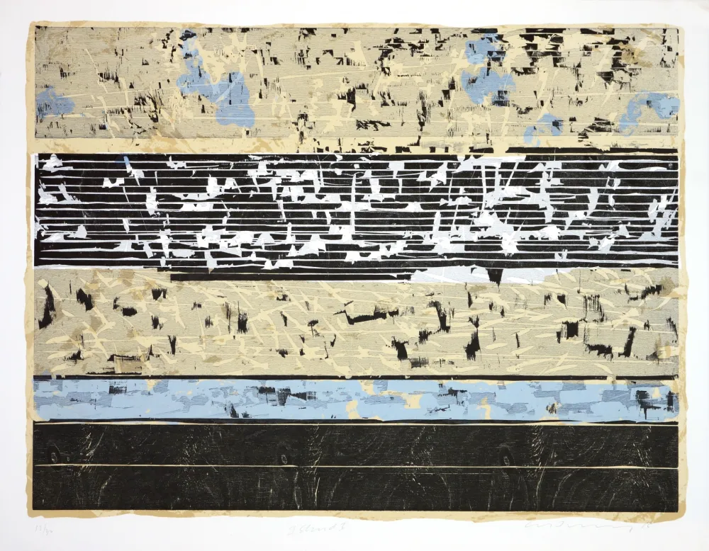 石版画 Denning - Island I