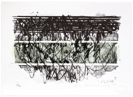 石版画 Denning - Islande I