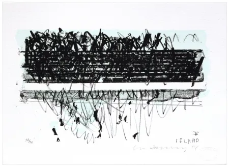 石版画 Denning - Islande V