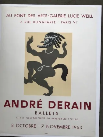 海报 Derain - André Derain 'ballets ' 