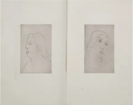 插图书 Derain - Georges Gabory : LA CASSETTE DE PLOMB. Deux gravures originales et inédites par André Derain (1920)