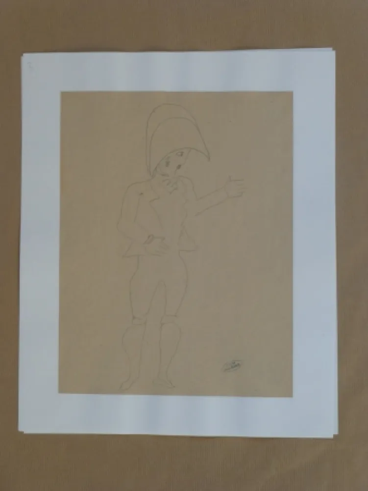 无技术 Derain - Personnage au chapeau 