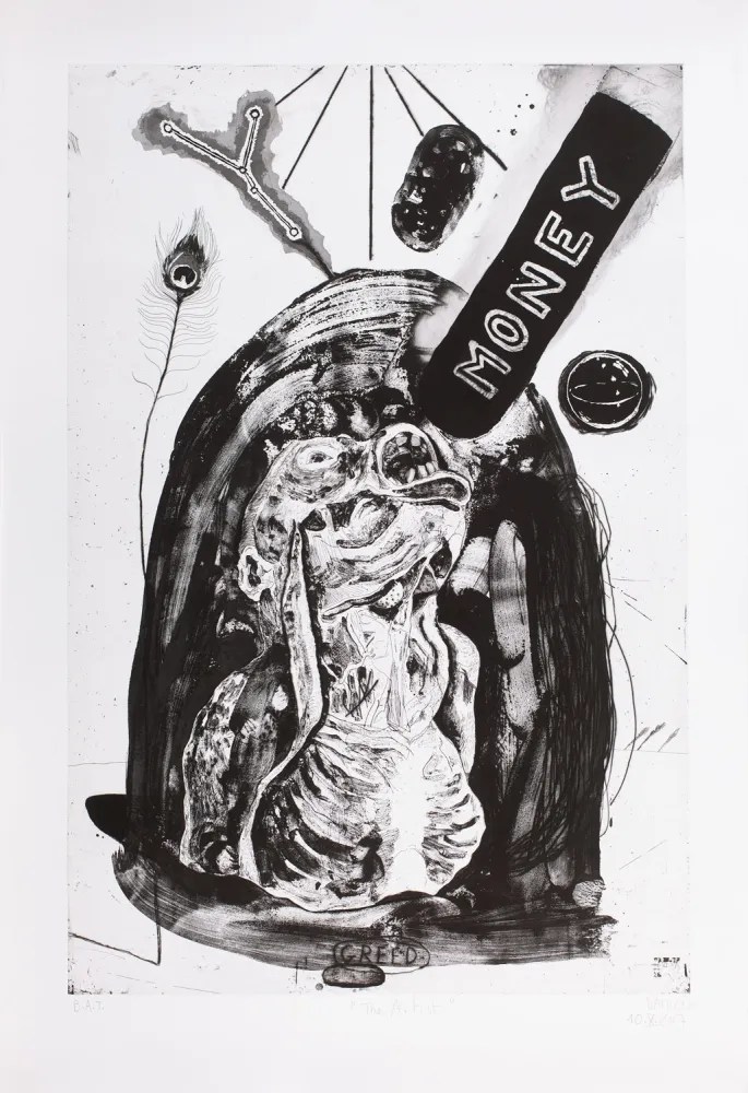 版画 Deroubaix - The Artist