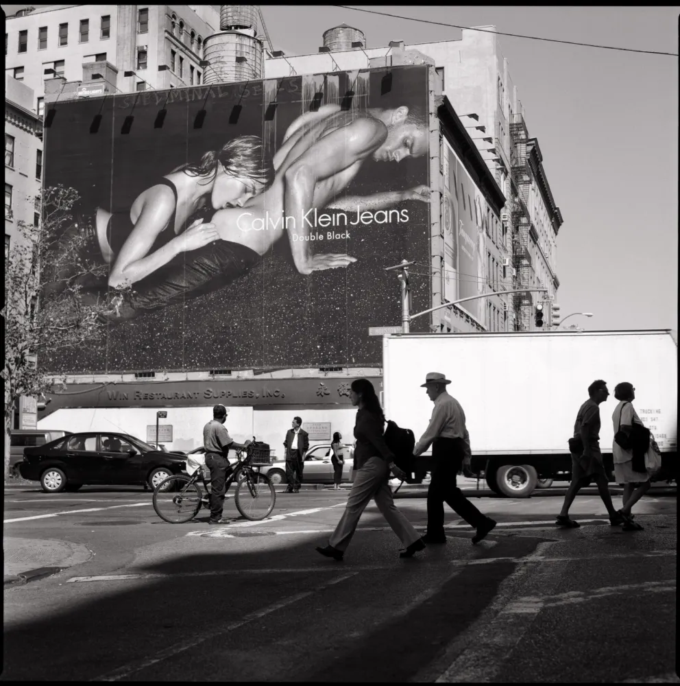 摄影 Deruytter - Billboards, NY: Houston and Lafayette Streets (CK 6)