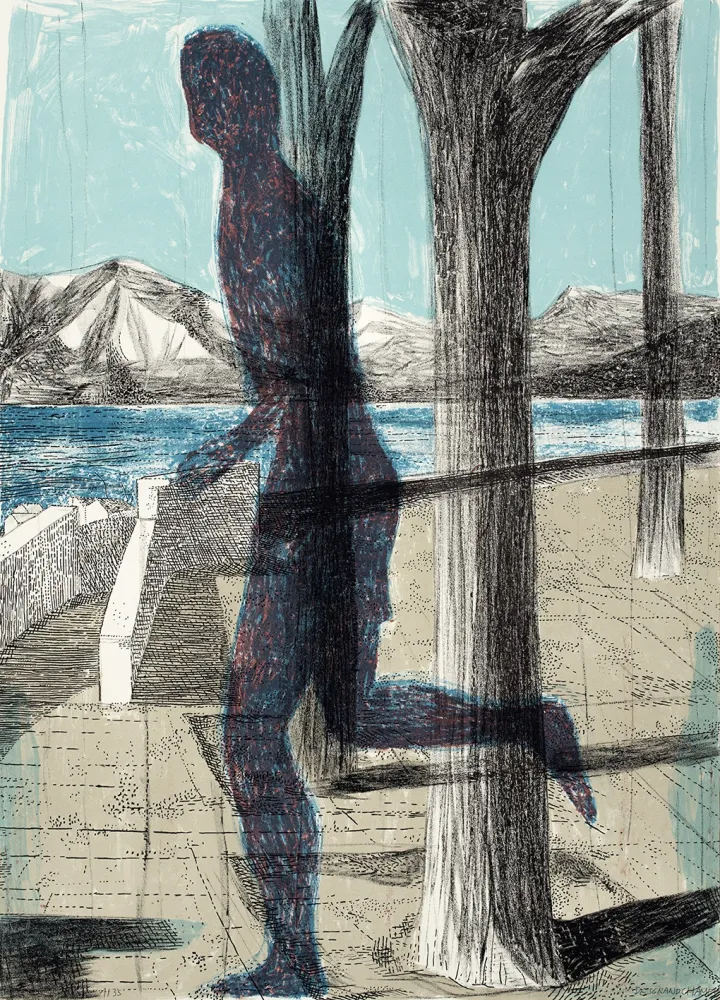 石版画 Desgrandchamps - Latona 3