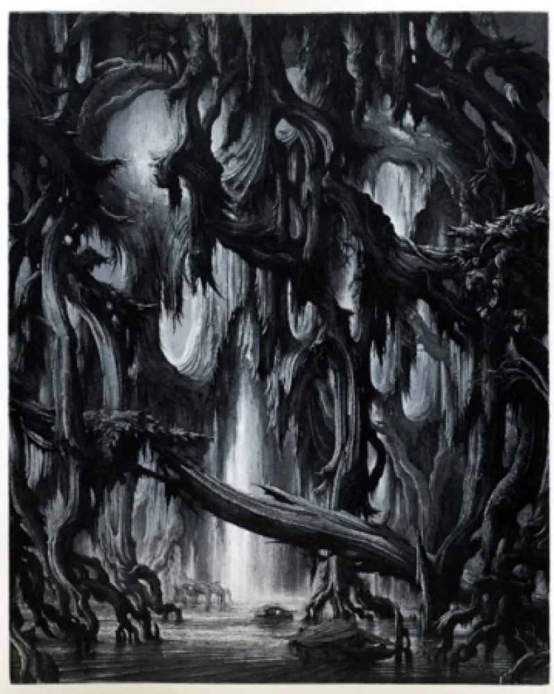 蚀刻飞尘法 Desmazières - Exploration