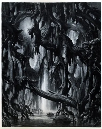 蚀刻飞尘法 Desmazières - Exploration