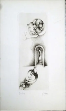 版画 Deux - Gris 4