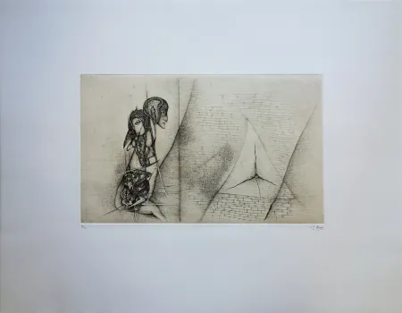 版画 Deux - La question