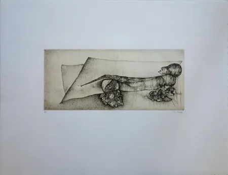 版画 Deux - Le Rêveur