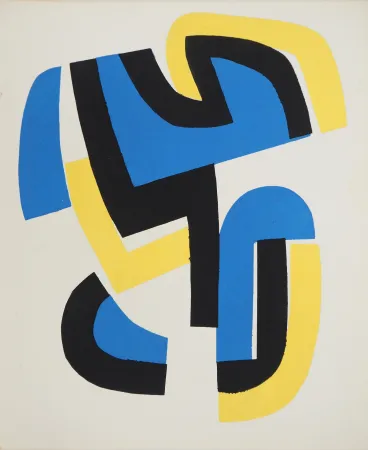 石版画 Dewasne - Livre Futur