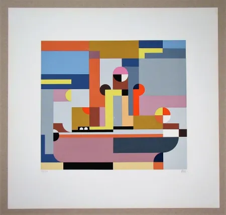 丝网印刷 Dexel - Dampfschiff