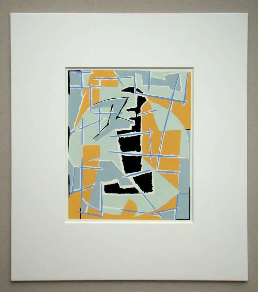 镂版印刷 Deyrolle - Composition abstrait