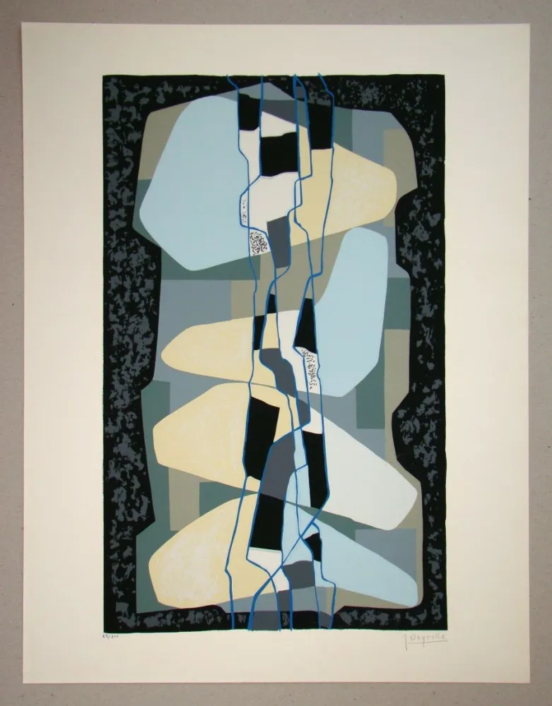 丝网印刷 Deyrolle - Composition abstrait