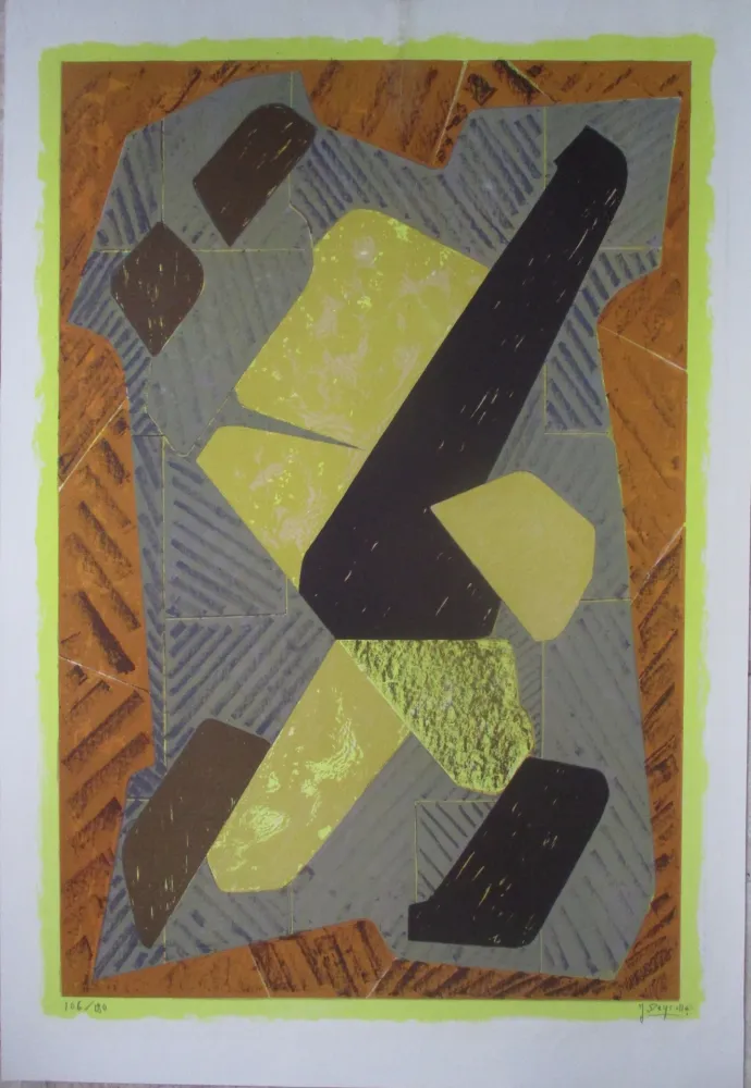 石版画 Deyrolle - Nell