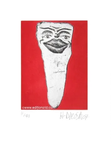 版画 Di Rosa - Dent #11