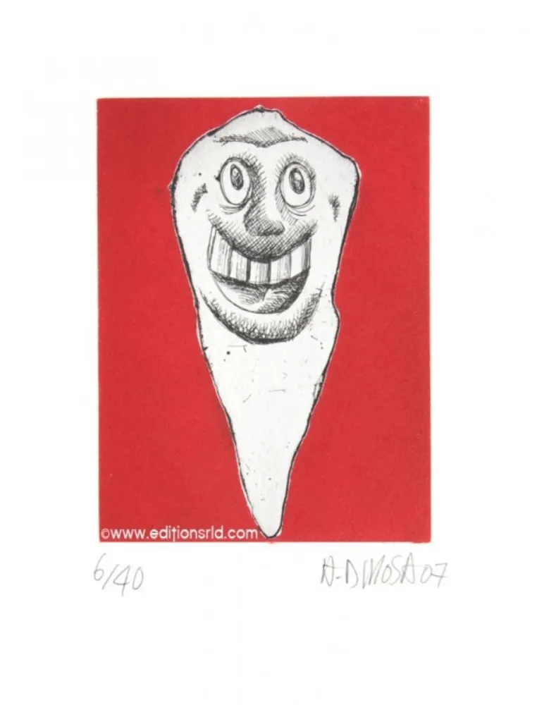 版画 Di Rosa - Dent #12