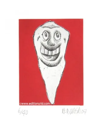 版画 Di Rosa - Dent #12