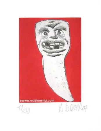 版画 Di Rosa - Dent #29