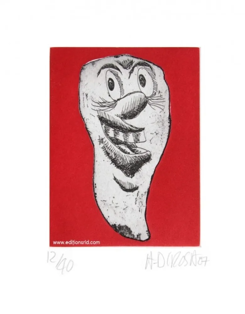版画 Di Rosa - Dent #8