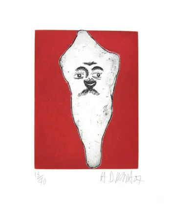 蚀刻版画 Di Rosa - Dent N°23