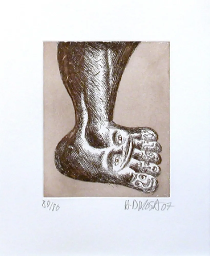 蚀刻版画 Di Rosa - 