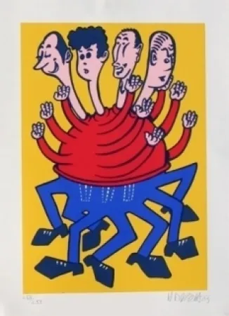 丝网印刷 Di Rosa - Enfance