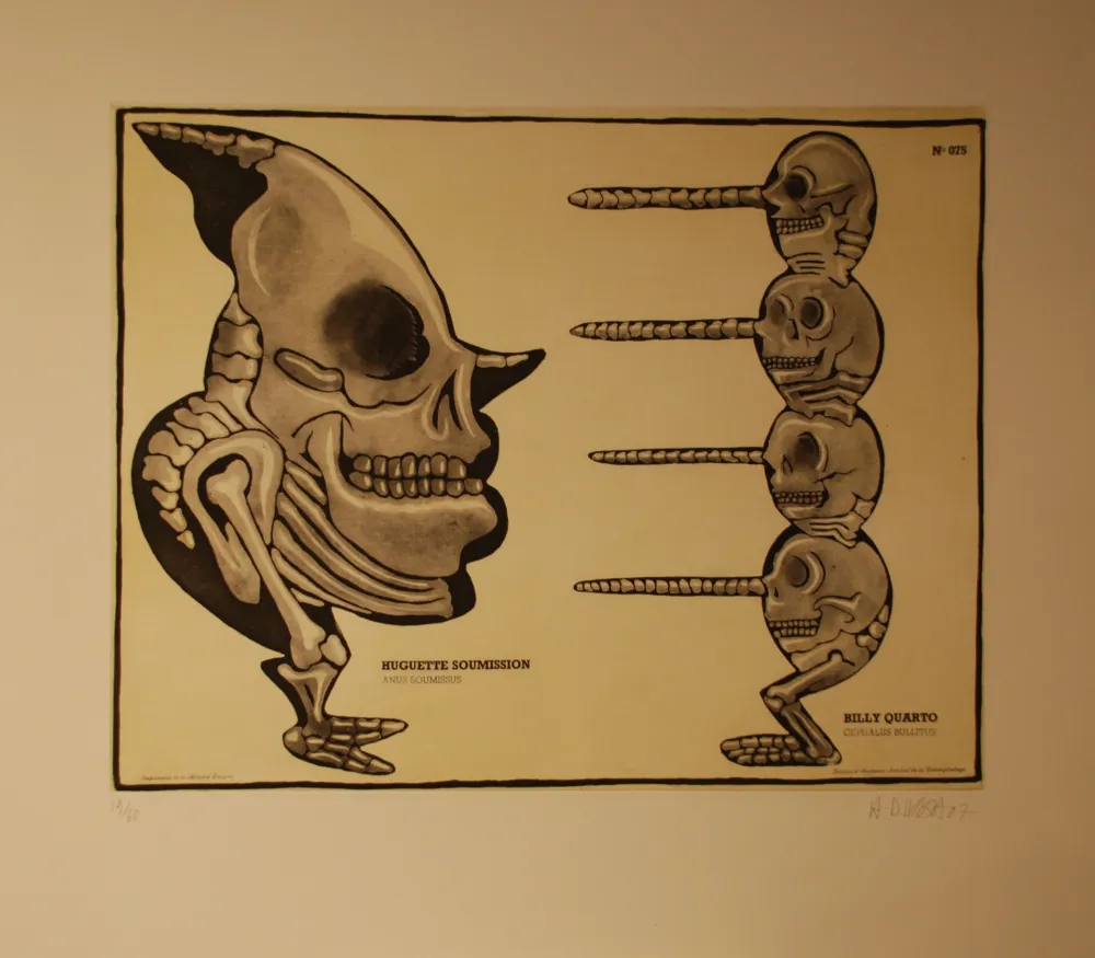 版画 Di Rosa - Huguette Soumission