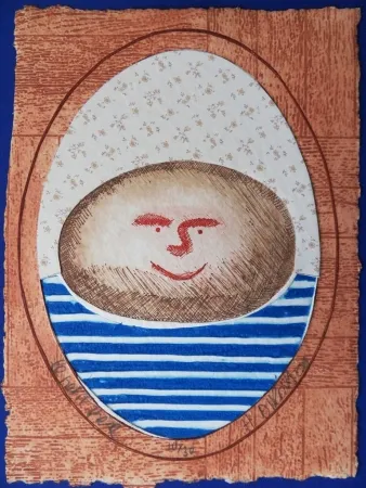 版画 Di Rosa - Le petit frère