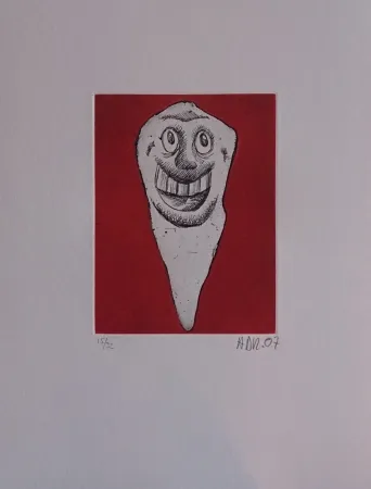 版画 Di Rosa - Les 32 dents