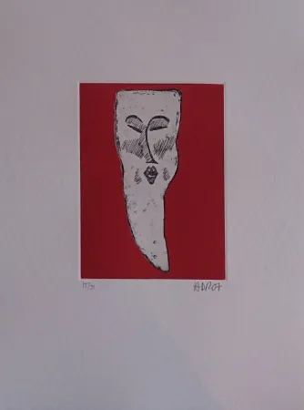 版画 Di Rosa - Les 32 dents
