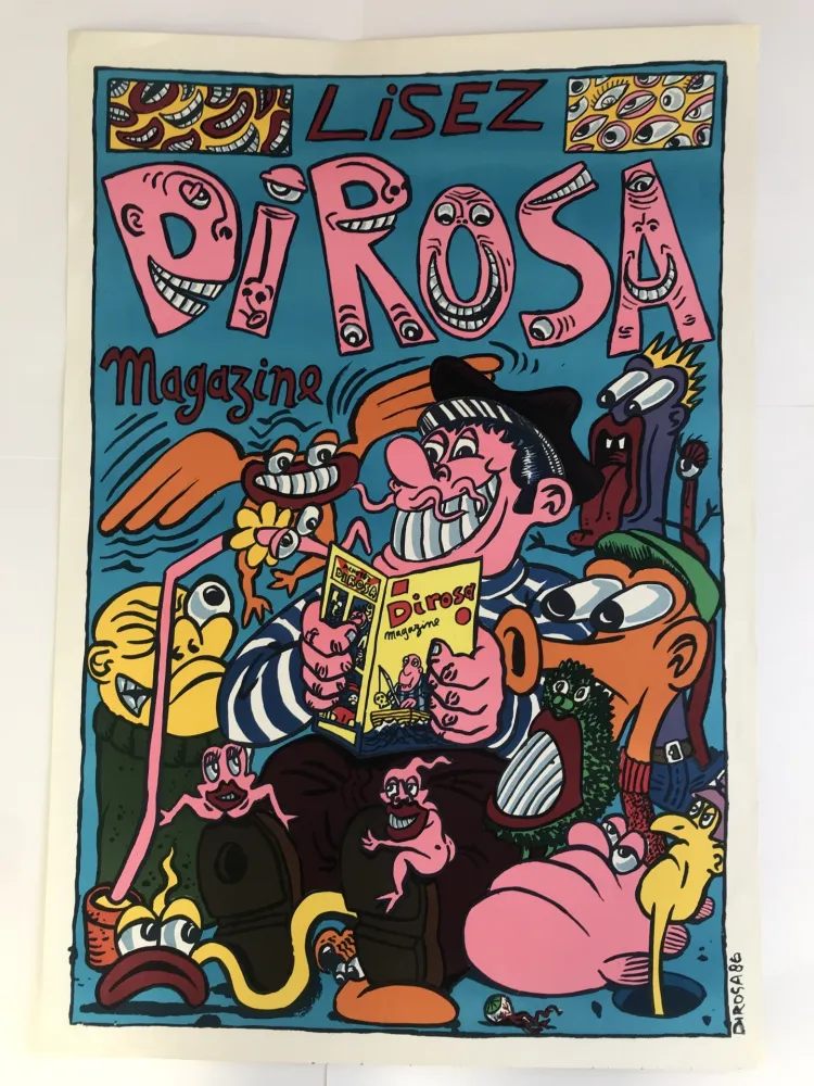 海报 Di Rosa - Lisez Di Rosa Magazine