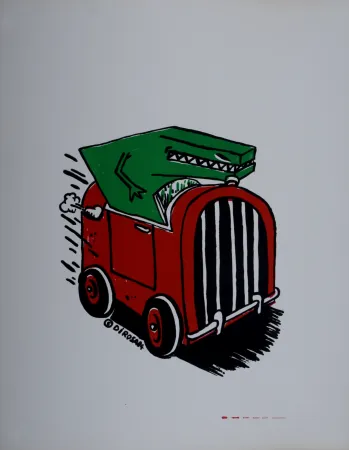 石版画 Di Rosa - Raphaël, 1985