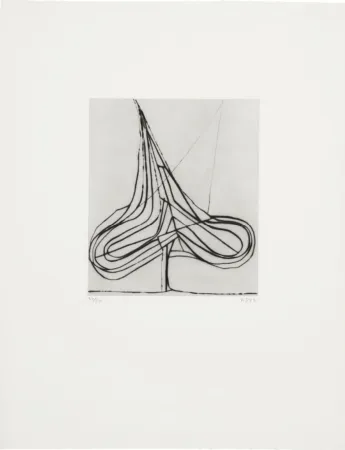 干刻版画 Diebenkorn - Spade Drypoint