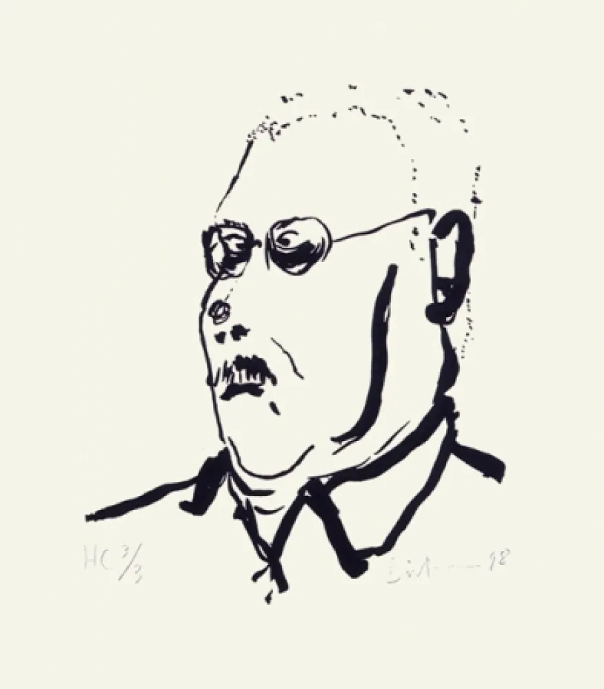 丝网印刷 Dietman - Autoportrait No. 1