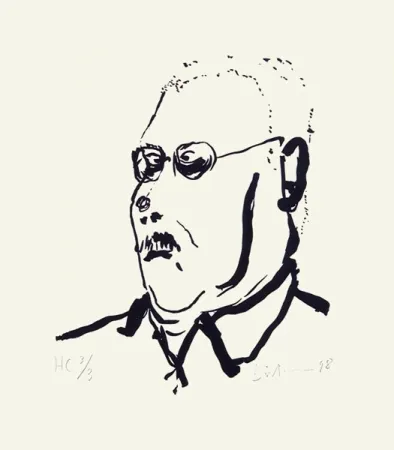 丝网印刷 Dietman - Autoportrait No. 1