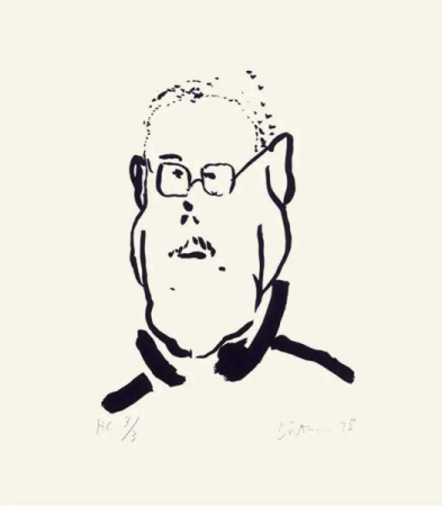 丝网印刷 Dietman - Autoportrait No. 2