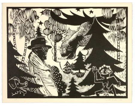 油毡版画 Dietman - GutaV 