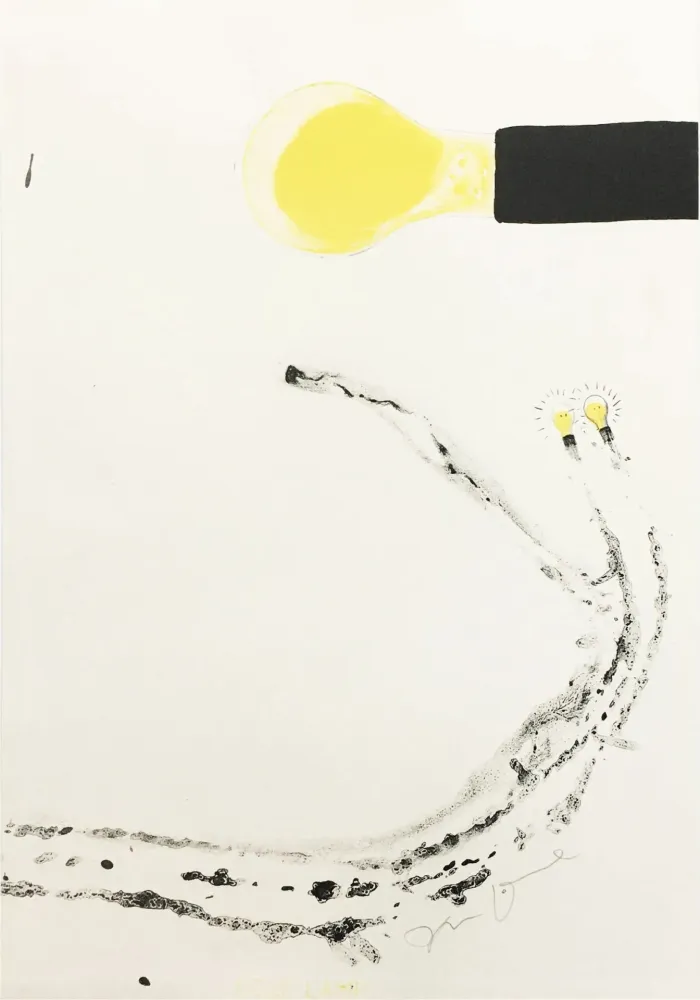 石版画 Dine - Hose Lamp