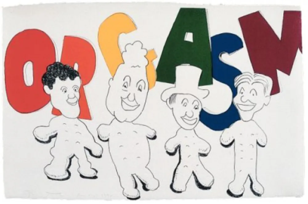 石版画 Dine - Orgasm