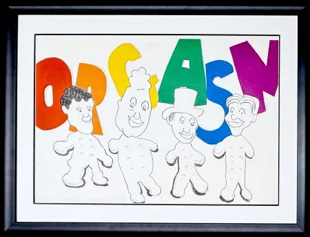 石版画 Dine - Orgasm