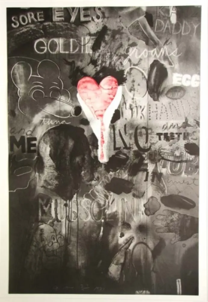 石版画 Dine - Picabia II