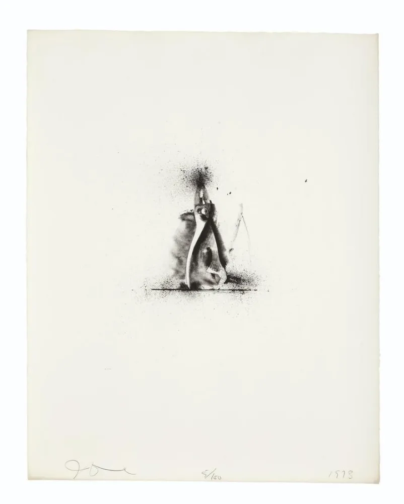 石版画 Dine - Pliers and Adjustable Wrench