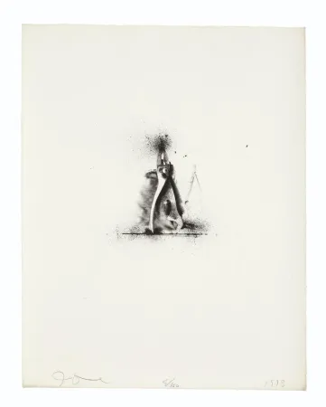 石版画 Dine - Pliers and Adjustable Wrench