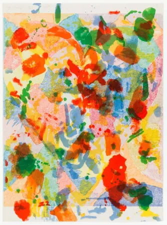 石版画 Dine - Poem on Main Street