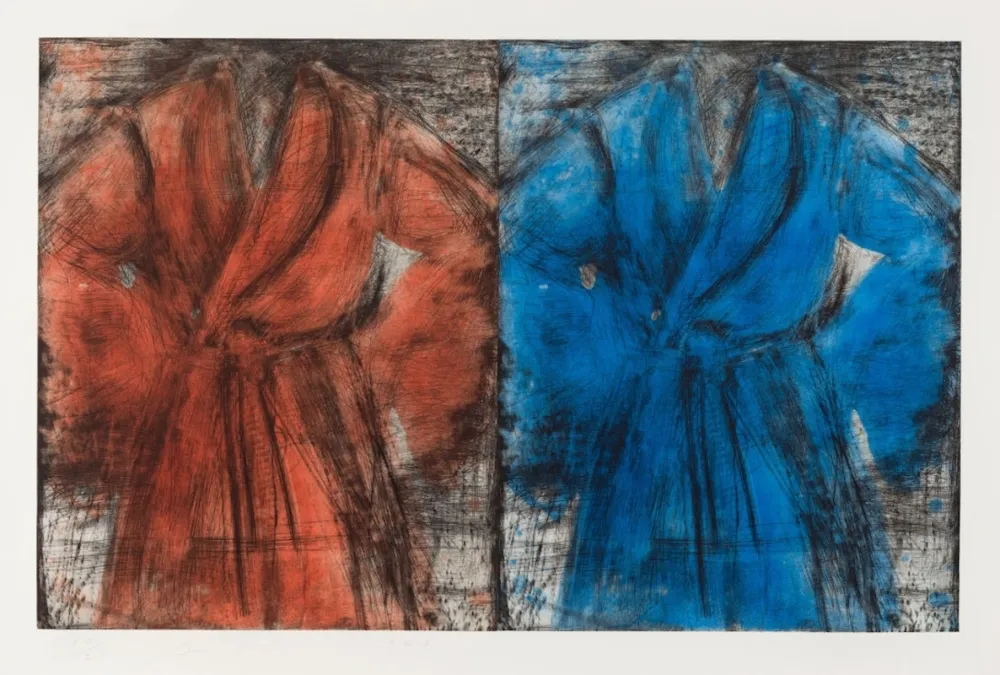 蚀刻飞尘法 Dine - Red and Blue Robe