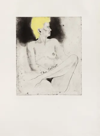 版画 Dine - The Cellist