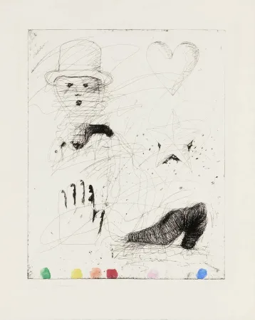 版画 Dine - The Realistic Poet Assassinated