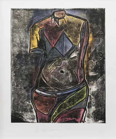 石版画 Dine - This Little One (first version)